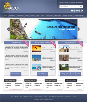 Web Design by pb for this project | Design: #564060