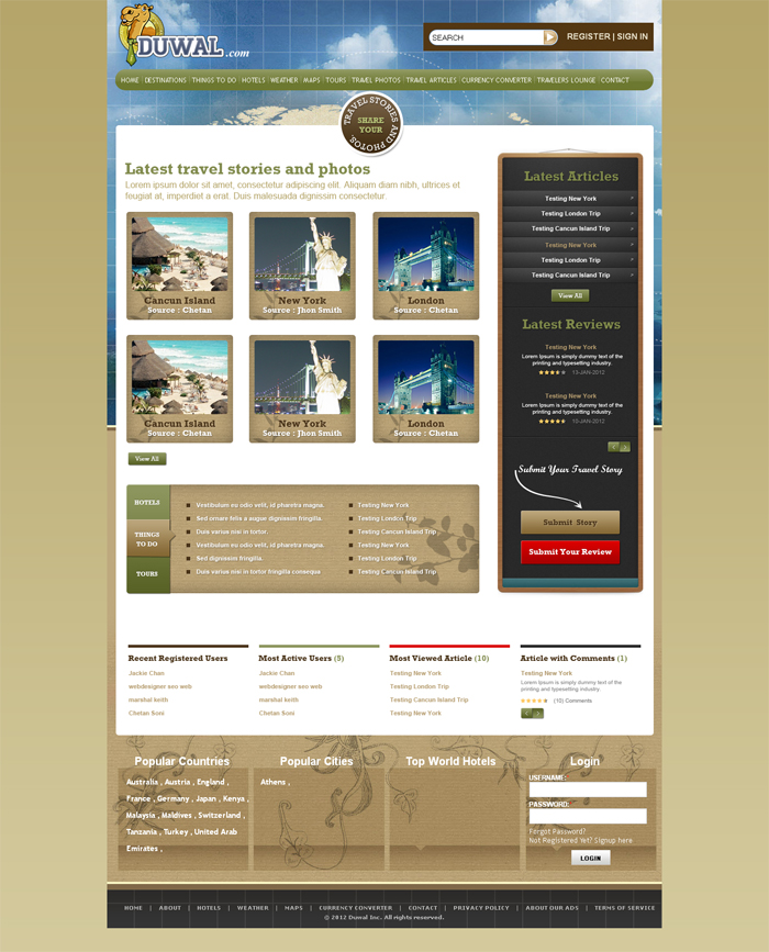 Web Design by the-lion-king for this project | Design #566864