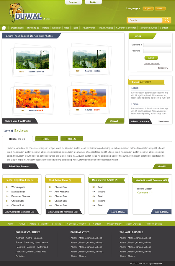 Web Design by RapraDesign for this project | Design #569280