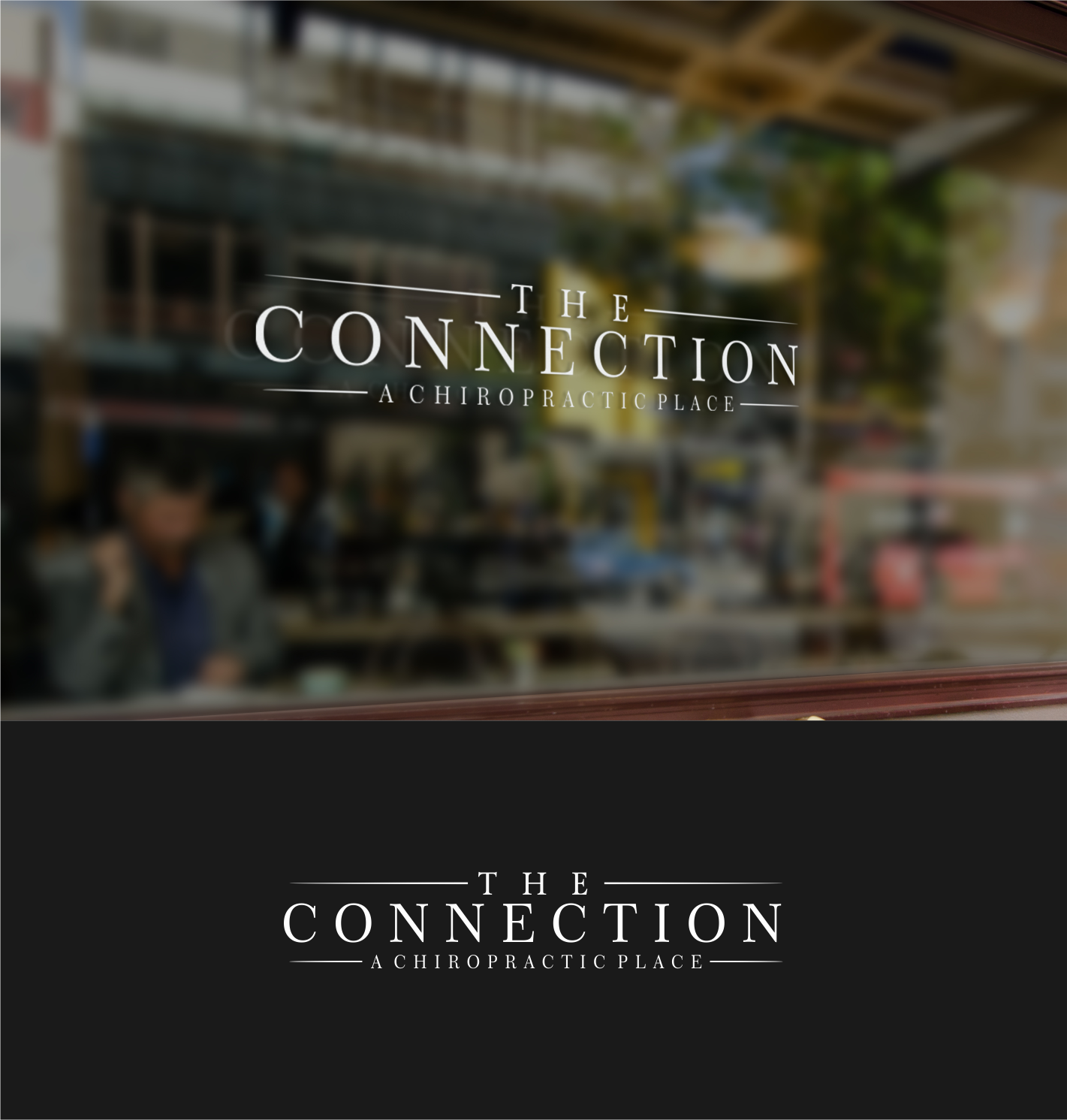 Logo Design by dumx for The Connection; a chiropractic place | Design #14780493