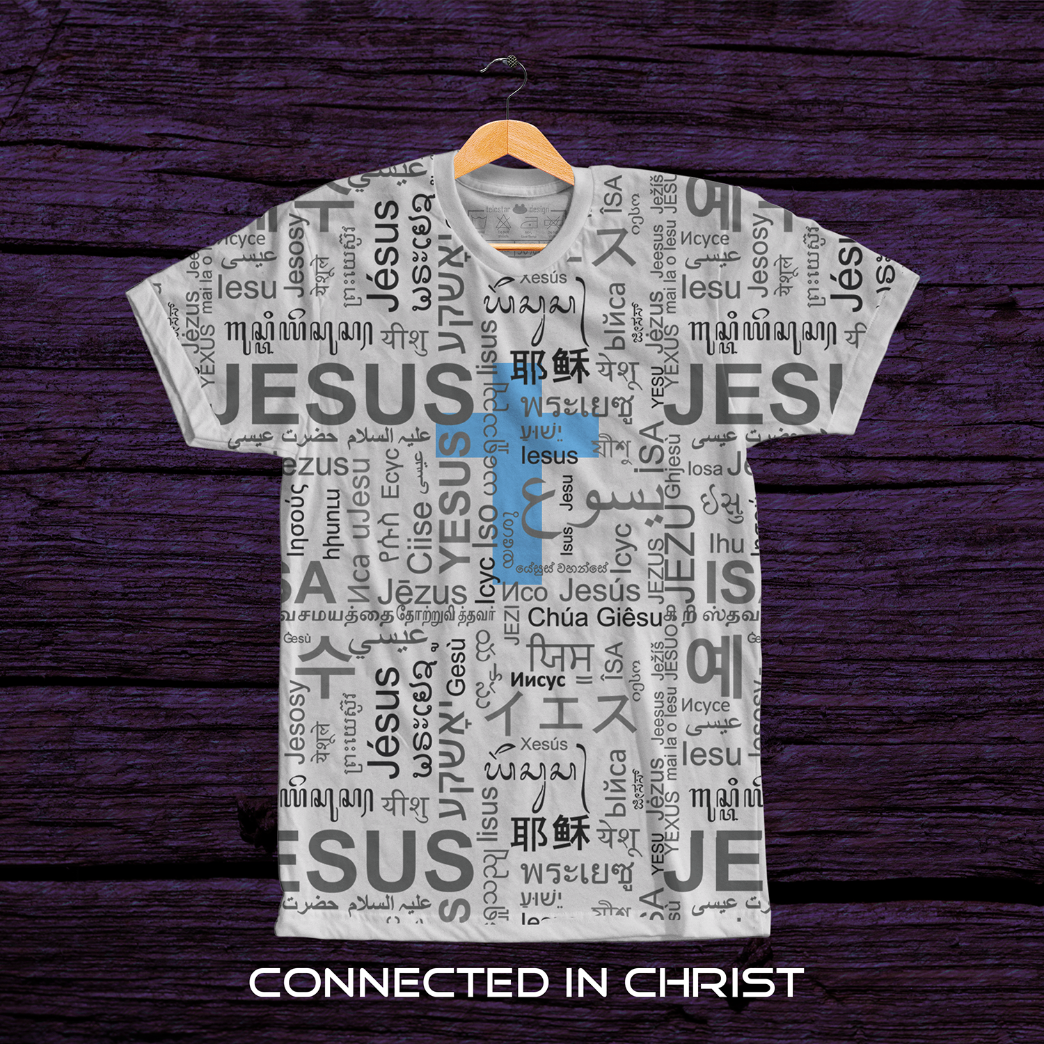 Design de T-shirt par telcstar pour Connected In Christ | Design #14636566