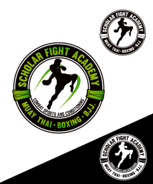 Logo Design by StudioD™ for Muay Thai Scholar | Design: #14749139