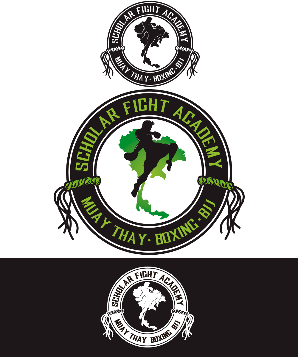 Logo Design by StudioD™ for Muay Thai Scholar | Design #14790792