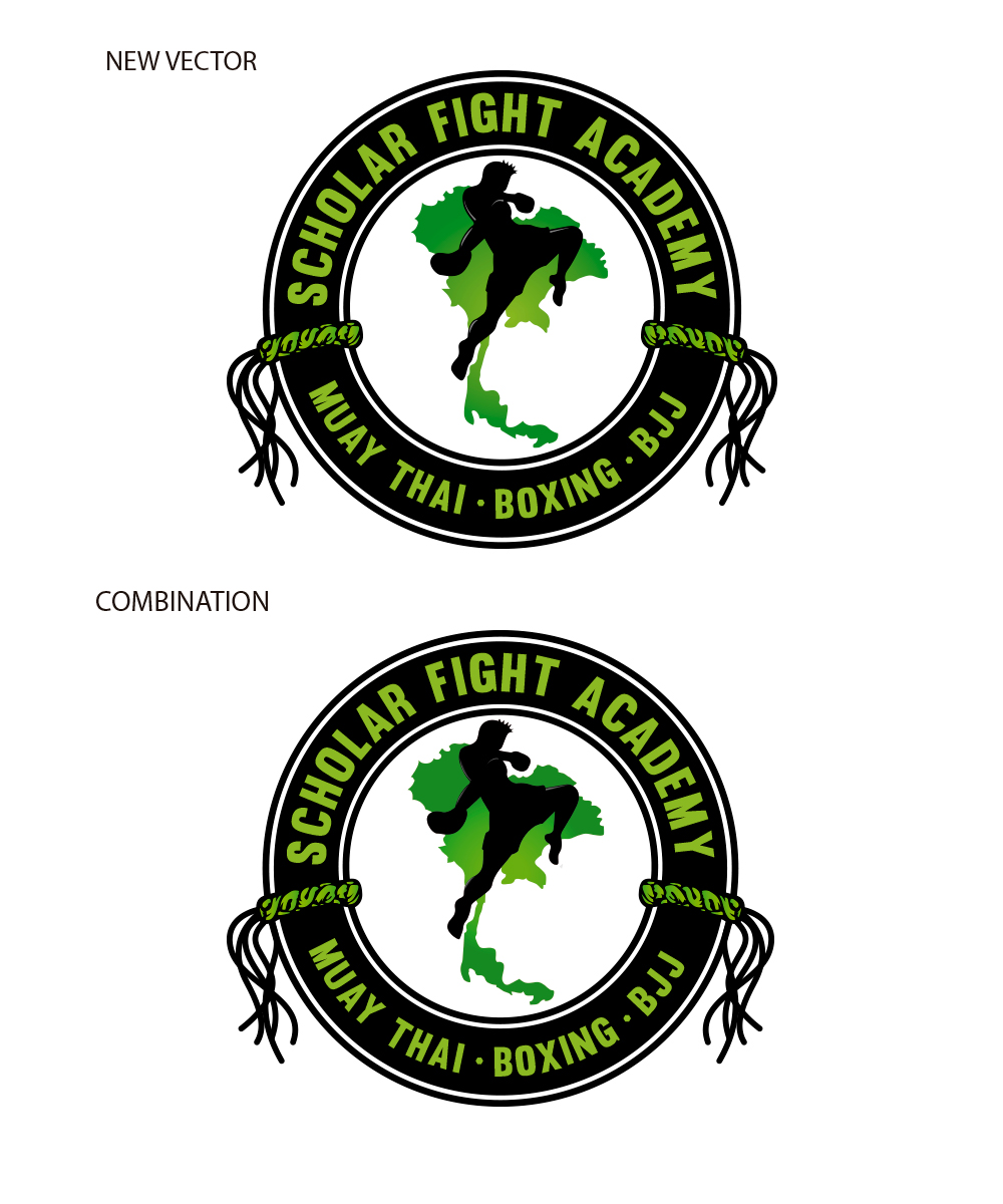 Logo Design by StudioD™ for Muay Thai Scholar | Design #14804021