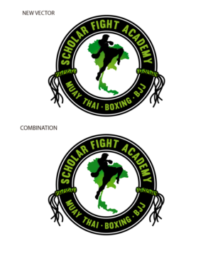Logo Design by StudioD™ for Muay Thai Scholar | Design: #14804021