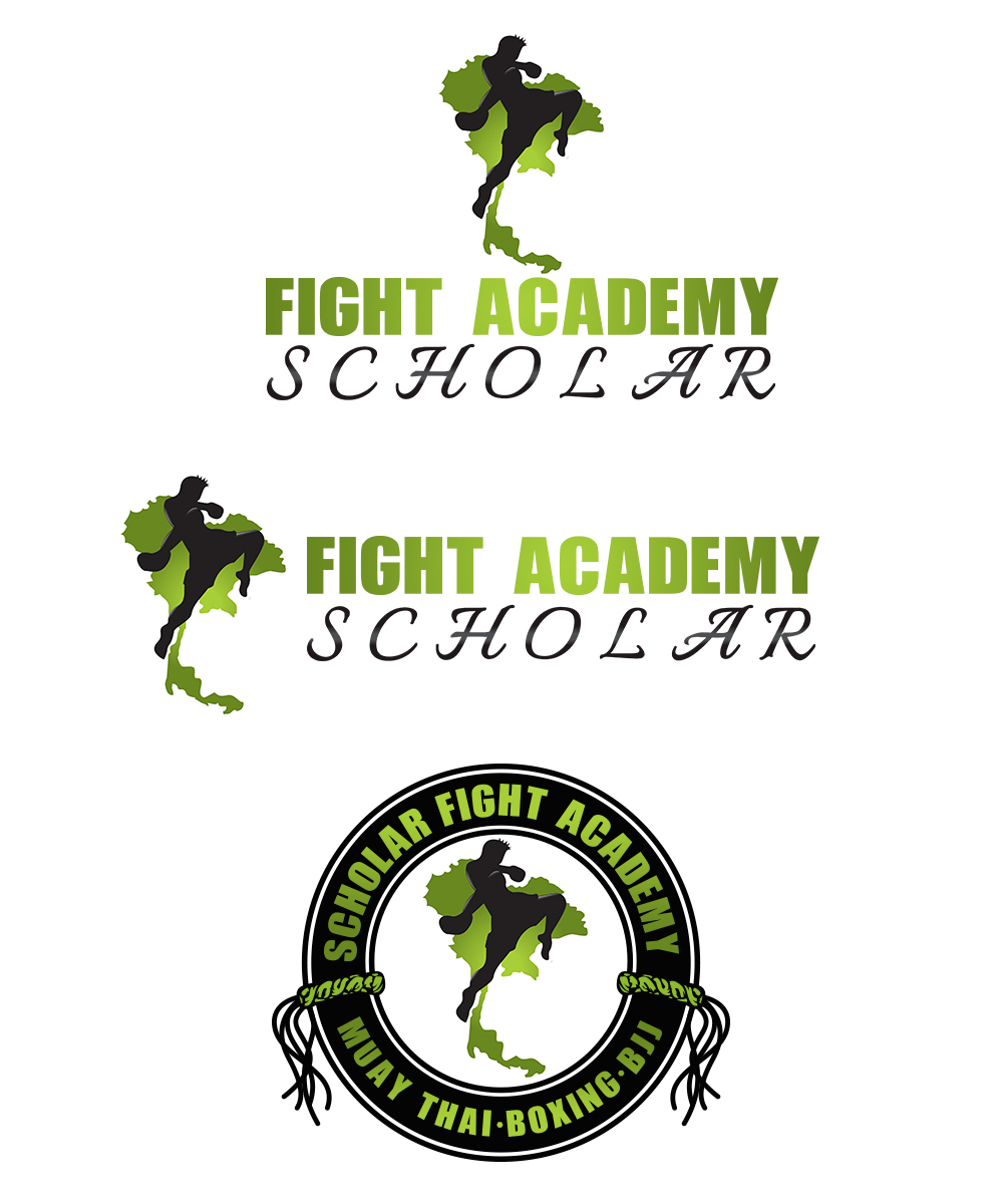 Logo Design by StudioD™ for Muay Thai Scholar | Design #14815940
