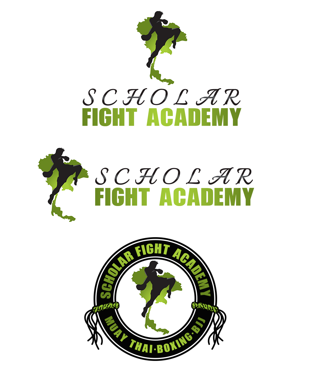 Logo Design by StudioD™ for Muay Thai Scholar | Design #14816354
