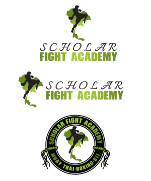 Logo Design by StudioD™ for Muay Thai Scholar | Design: #14816354
