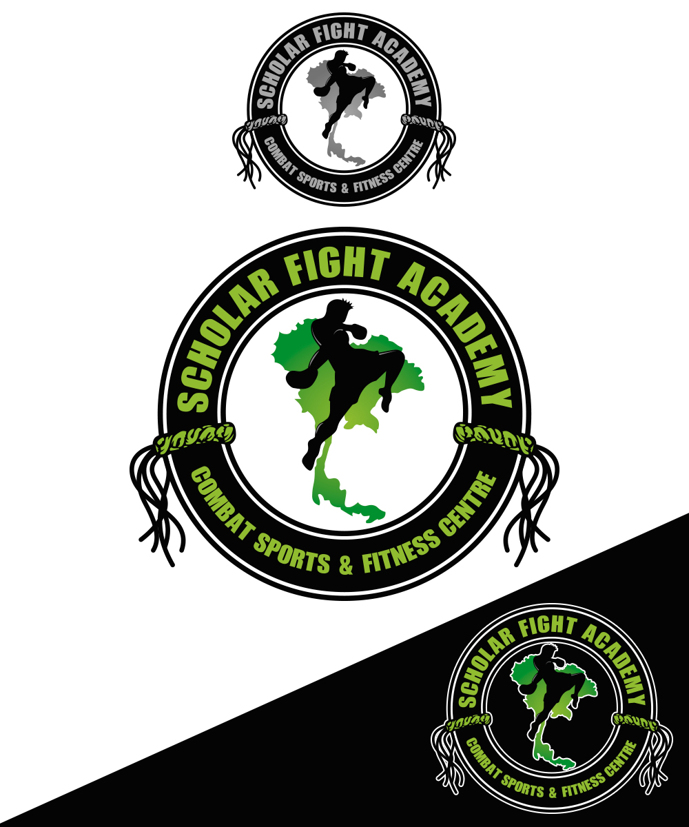 Logo Design by StudioD™ for Muay Thai Scholar | Design #14856358