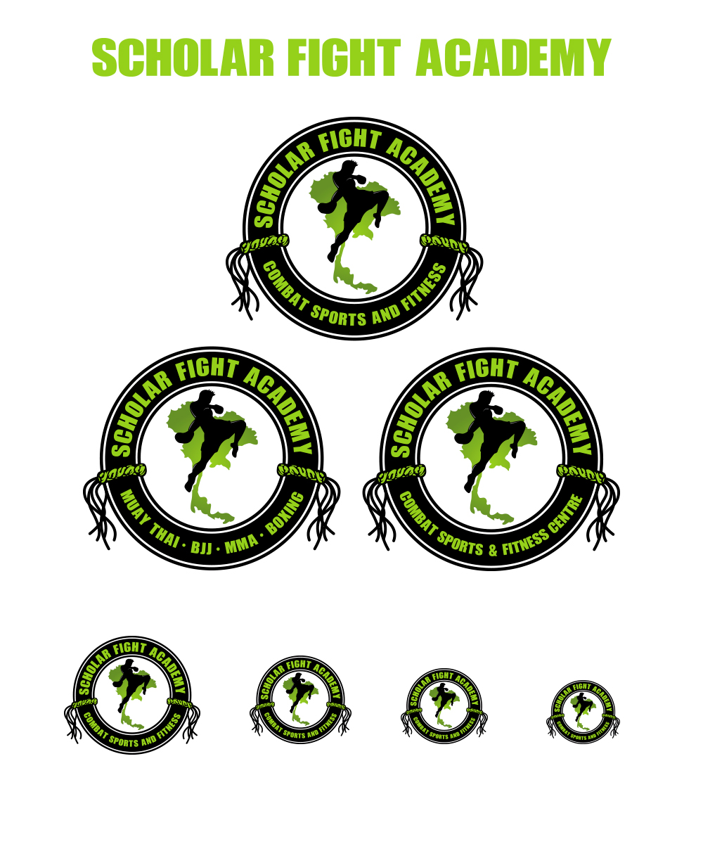 Logo Design by StudioD™ for Muay Thai Scholar | Design #14947713