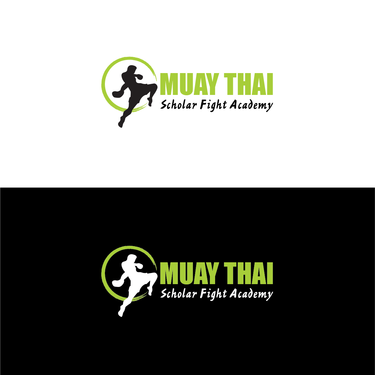 Logo Design by 3Guys for Muay Thai Scholar | Design #14767731
