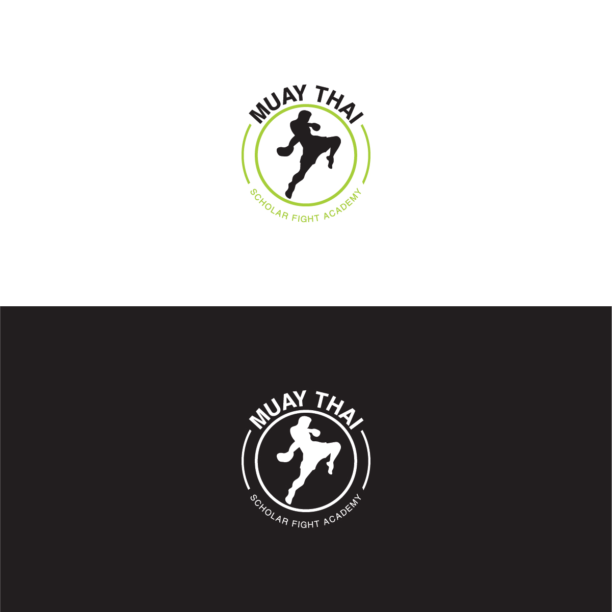 Logo Design by 3Guys for Muay Thai Scholar | Design #14799179