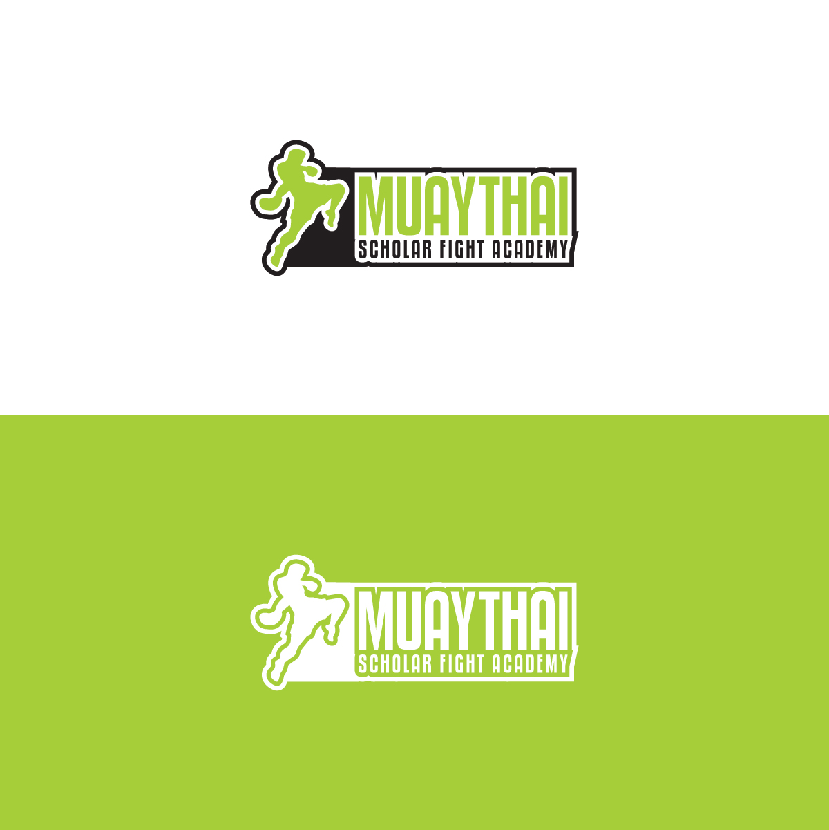 Logo Design by 3Guys for Muay Thai Scholar | Design #14799180