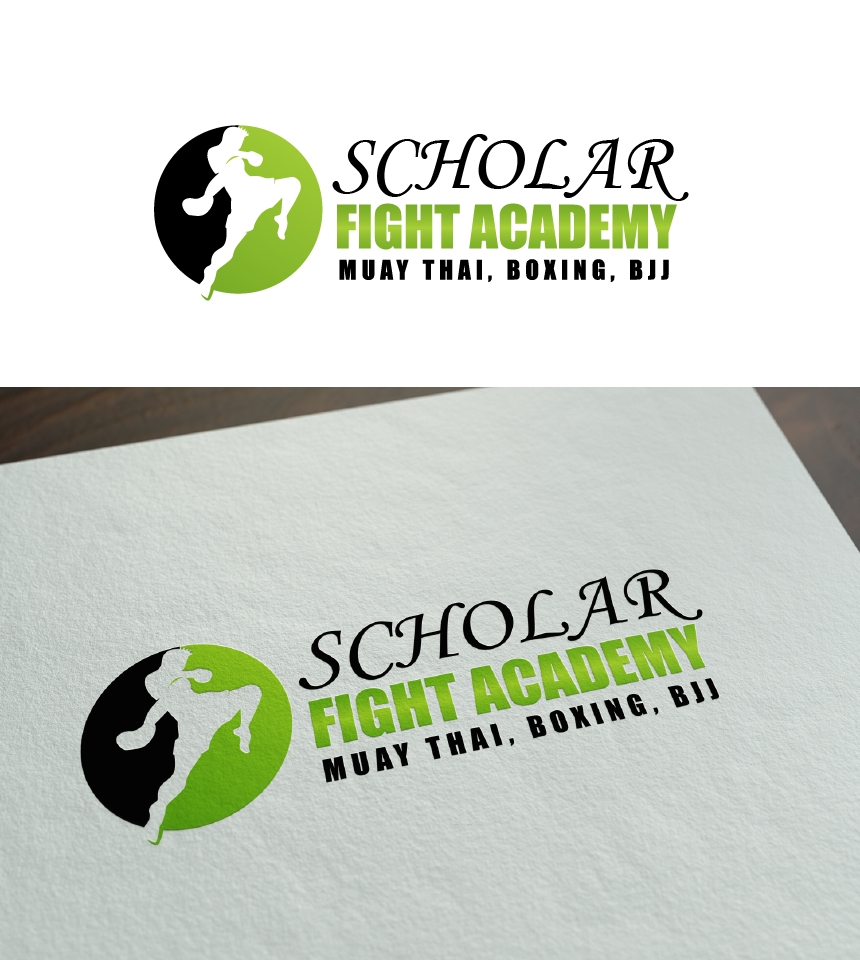 Logo Design by abeanul27 for Muay Thai Scholar | Design #14751406