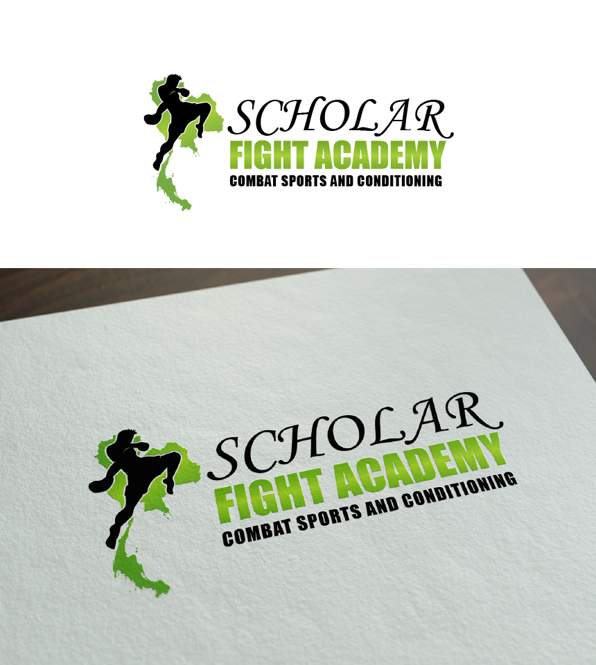 Logo Design by abeanul27 for Muay Thai Scholar | Design #14756686