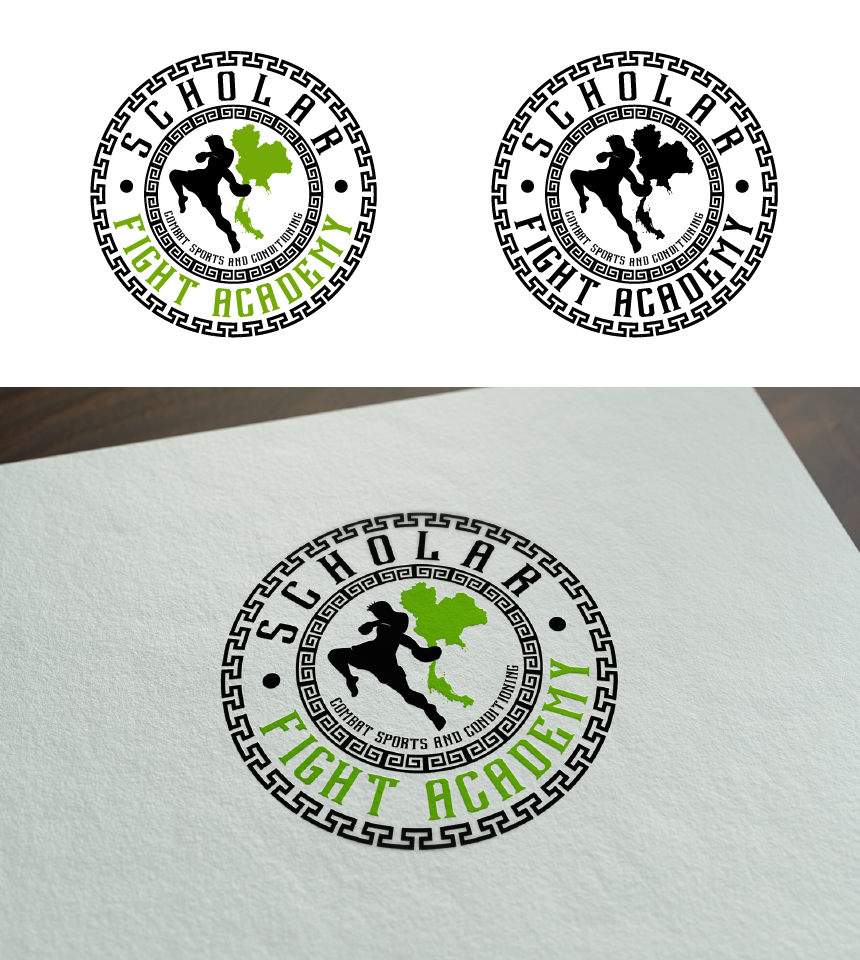 Logo Design by abeanul27 for Muay Thai Scholar | Design #14768899