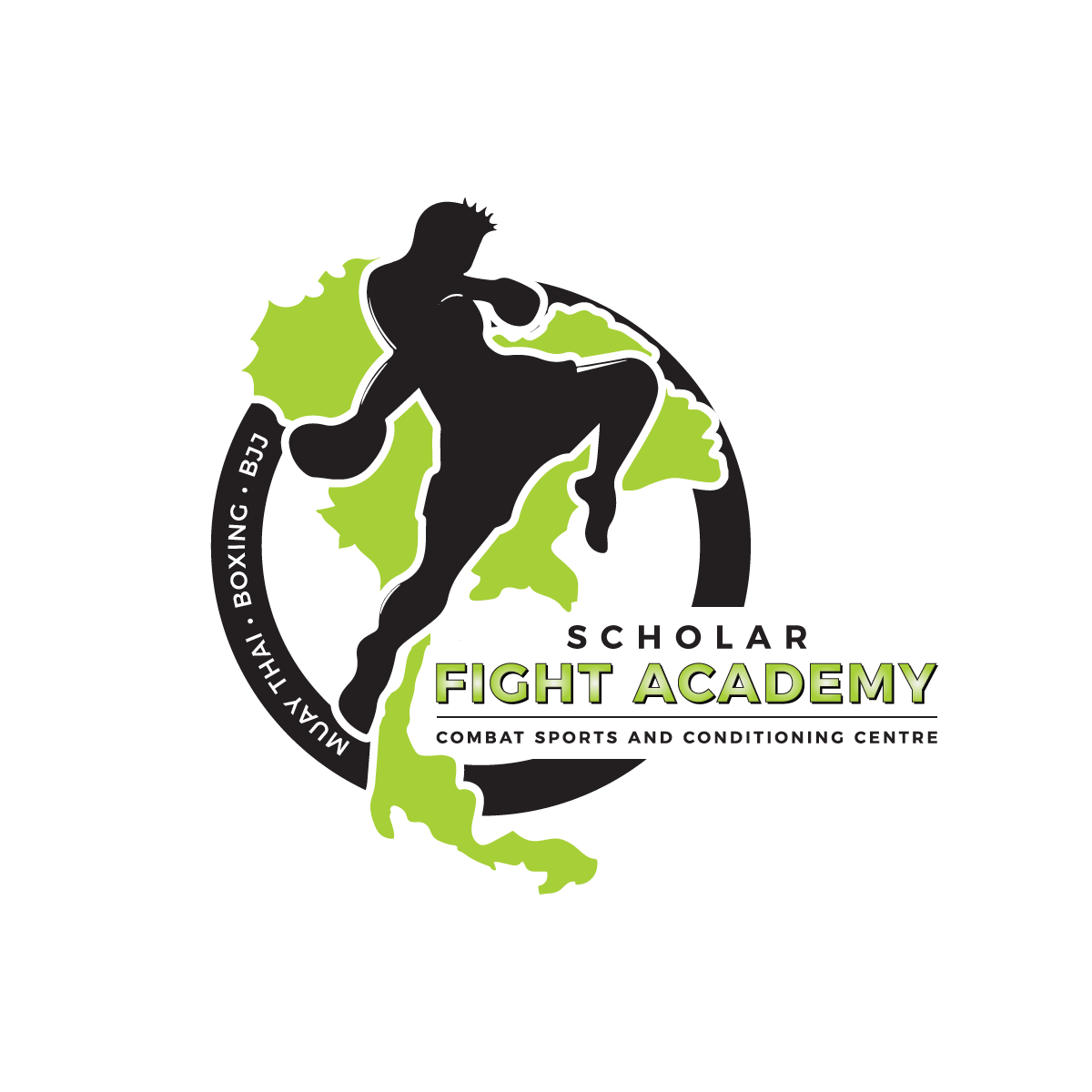 Bold, Serious, Martial Art Logo Design for Scholar Fight Academy by Aleksa Design 14838908