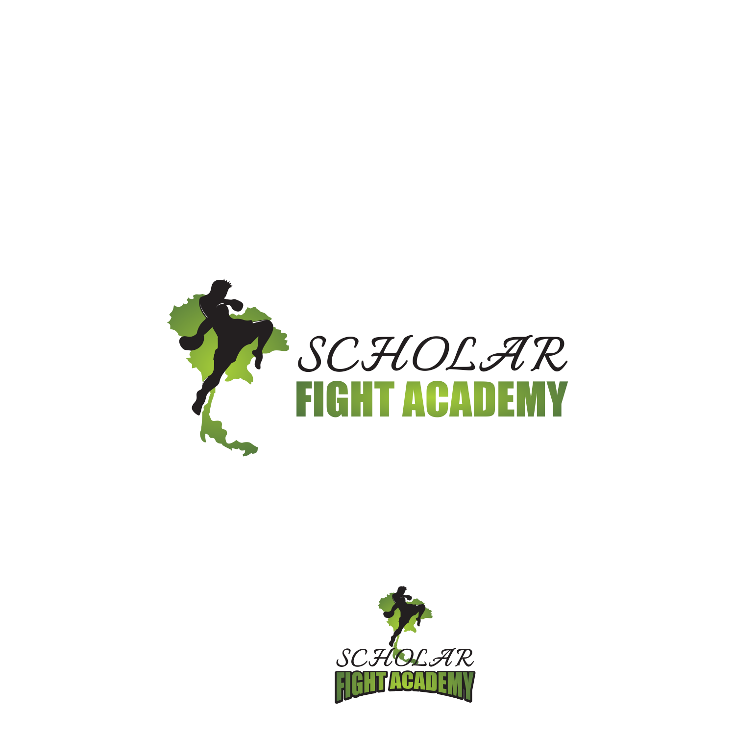 Logo Design by logo and brand for Muay Thai Scholar | Design #14817610