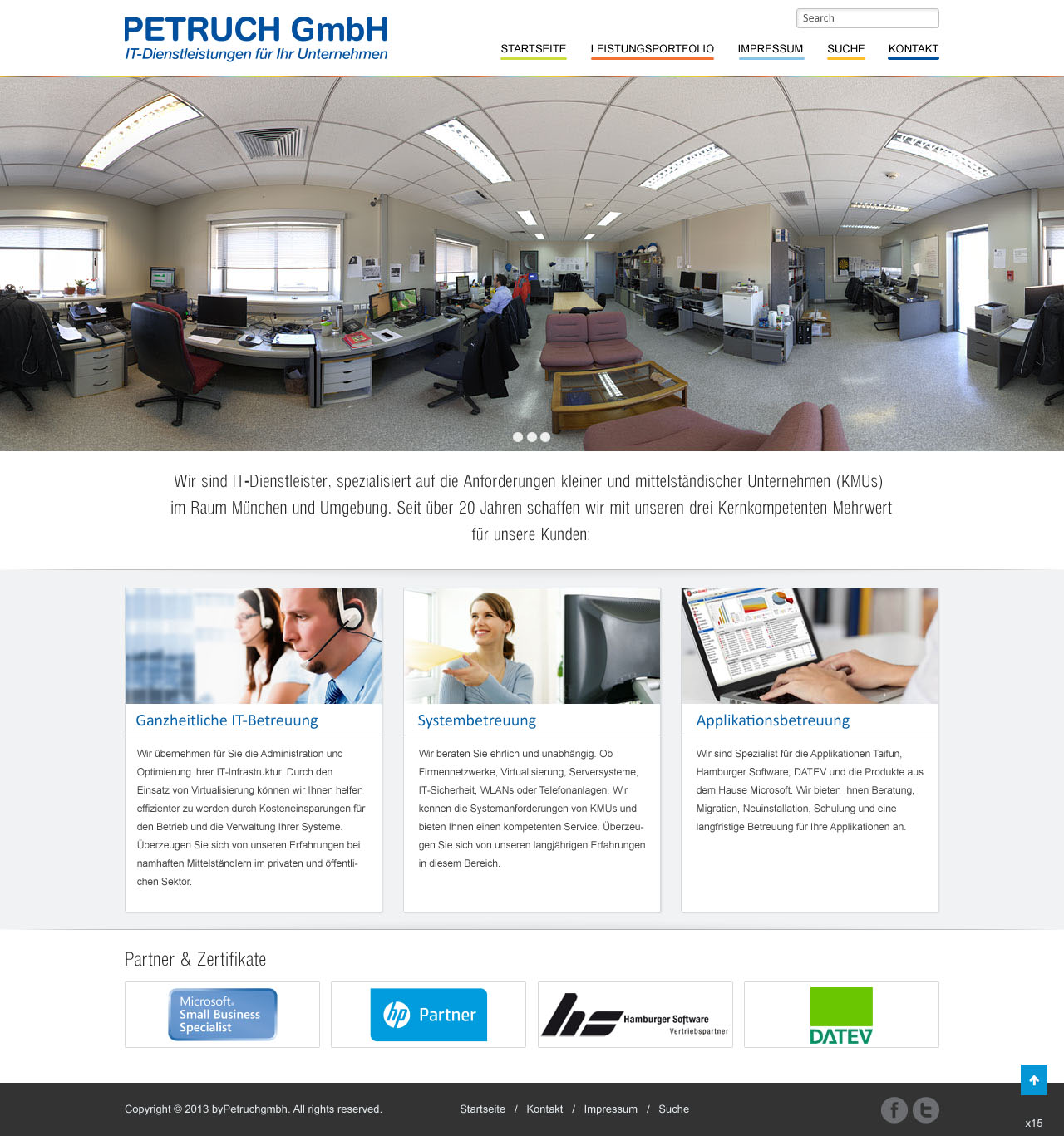 Web Design by pb for PETRUCH GmbH | Design #2532801