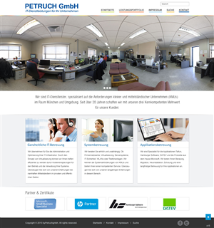 Web Design by pb for PETRUCH GmbH | Design: #2532801
