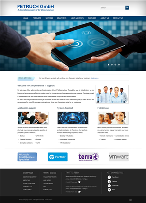 Web Design by pb for PETRUCH GmbH | Design: #2532811