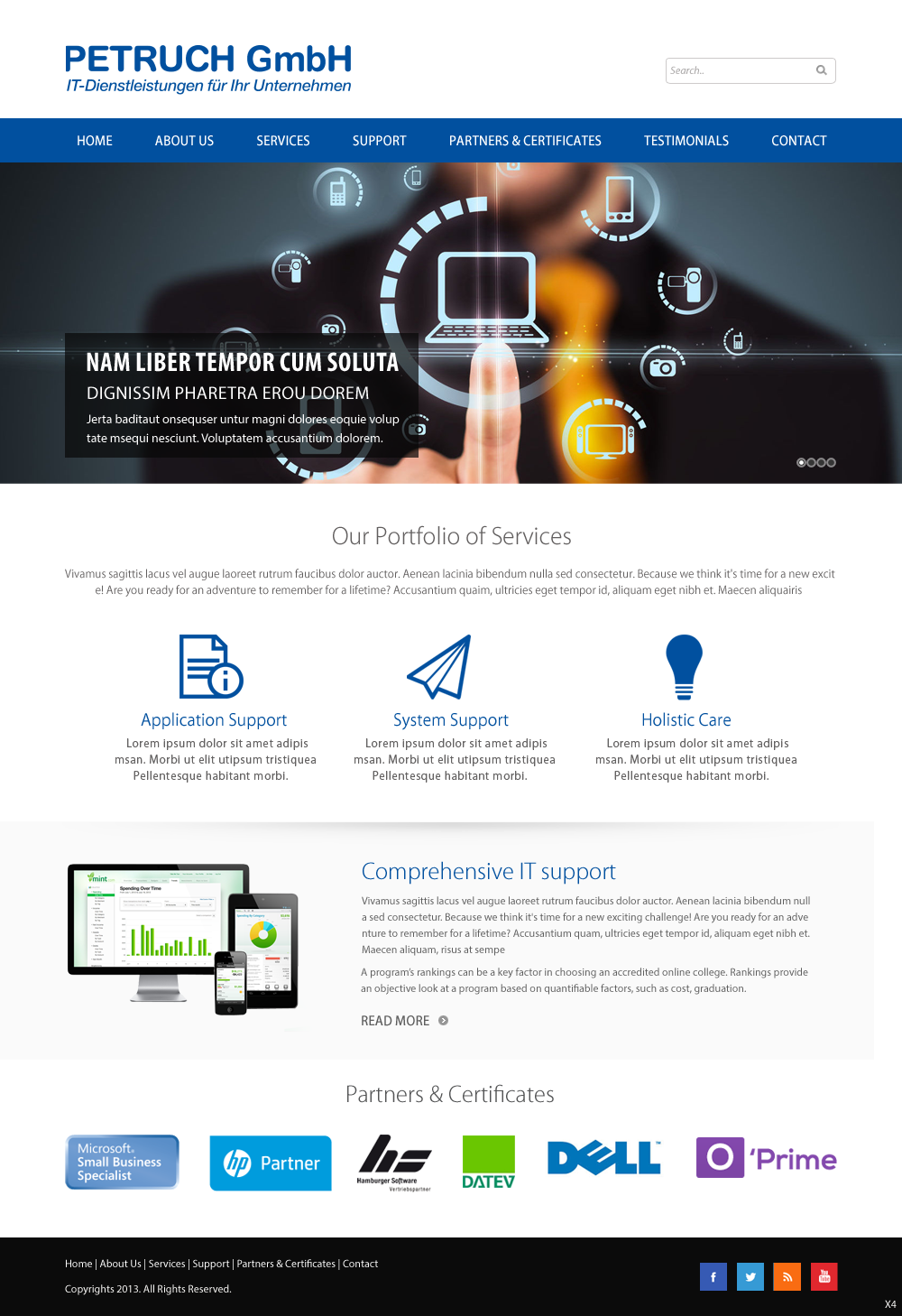 Web Design by pb for PETRUCH GmbH | Design #2532815