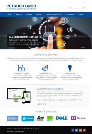 Web Design by pb for PETRUCH GmbH | Design: #2532815