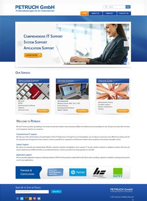Web Design by pb for PETRUCH GmbH | Design: #2532817