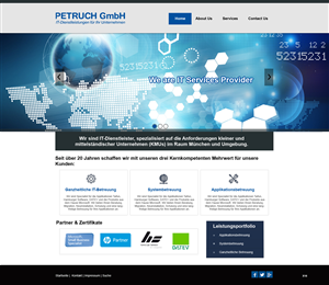 Web Design by pb for PETRUCH GmbH | Design: #2532820