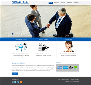 Web Design by pb for PETRUCH GmbH | Design: #2532822
