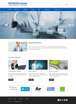 Web Design by pb for PETRUCH GmbH | Design: #2532825