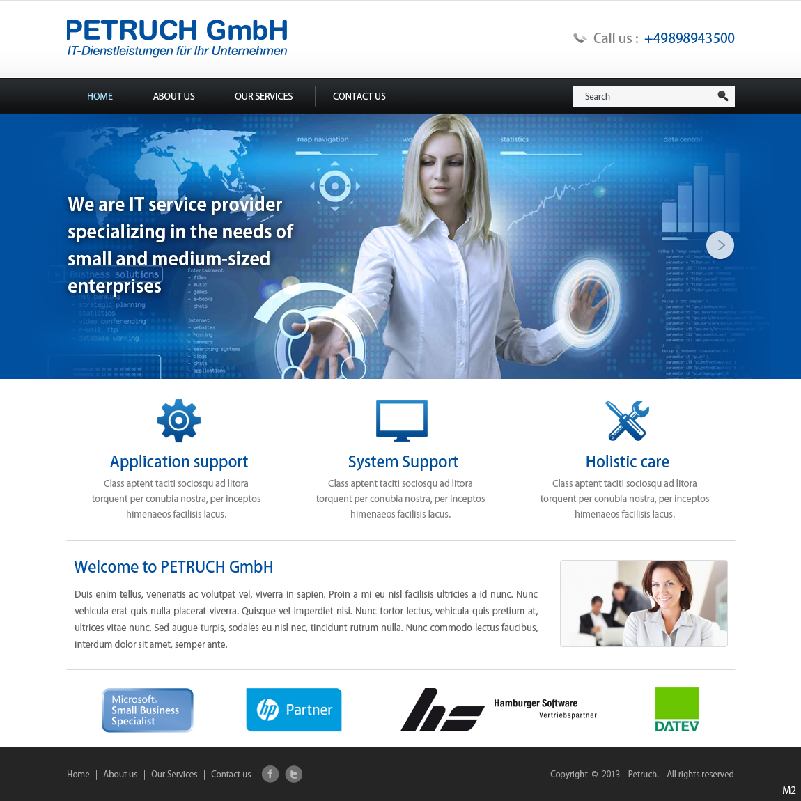 Web Design by pb for PETRUCH GmbH | Design #2532836