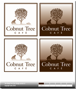 Logo Design by Anton@Lehnz for Cobnut Tree Cafe | Design: #37649