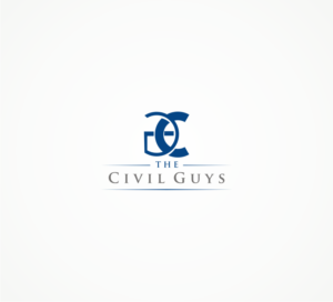 Logo Design by T I K H E - L M W for the civil guys pty ltd | Design: #14581210