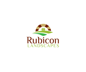 Logo Design by Omee63 for Rubicon Landscapes | Design: #14592053