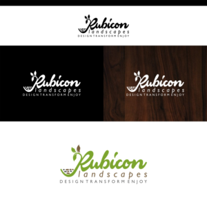 Logo Design by webeezine for Rubicon Landscapes | Design: #14588201