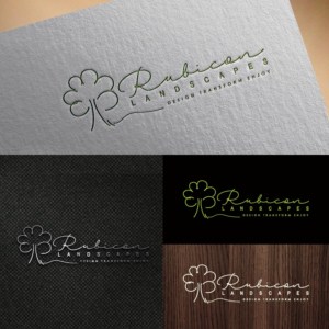 Logo Design by webeezine for Rubicon Landscapes | Design: #14601440