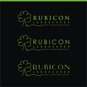 Diseño de Logo por webeezine para Rubicon Landscapes | Diseño: #14667025