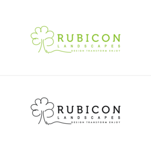 Diseño de Logo por webeezine para Rubicon Landscapes | Diseño: #14677652