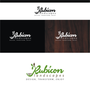 Logo Design by webeezine for Rubicon Landscapes | Design: #14677653