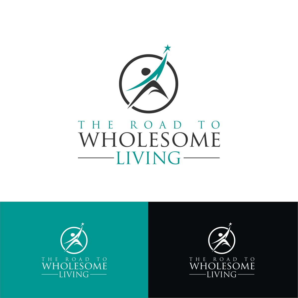 Logo Design by webeezine for The Road to Wholesome Living | Design #14680276