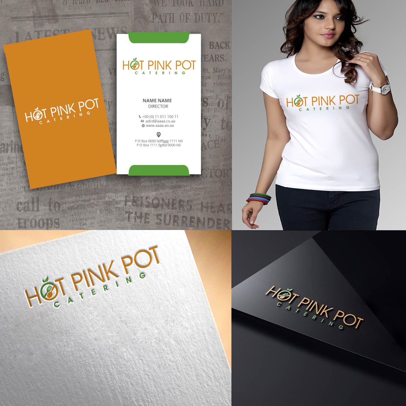 Diseño de Logo por zebronicgraphic para HOT PINK POT  | Diseño #14604764