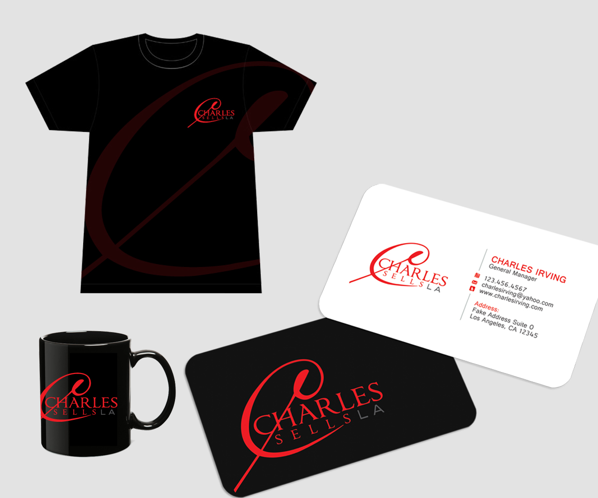 Logo Design by diRtY.EMM for CharlesIrvingHollywoodRealtor | Design #2747080