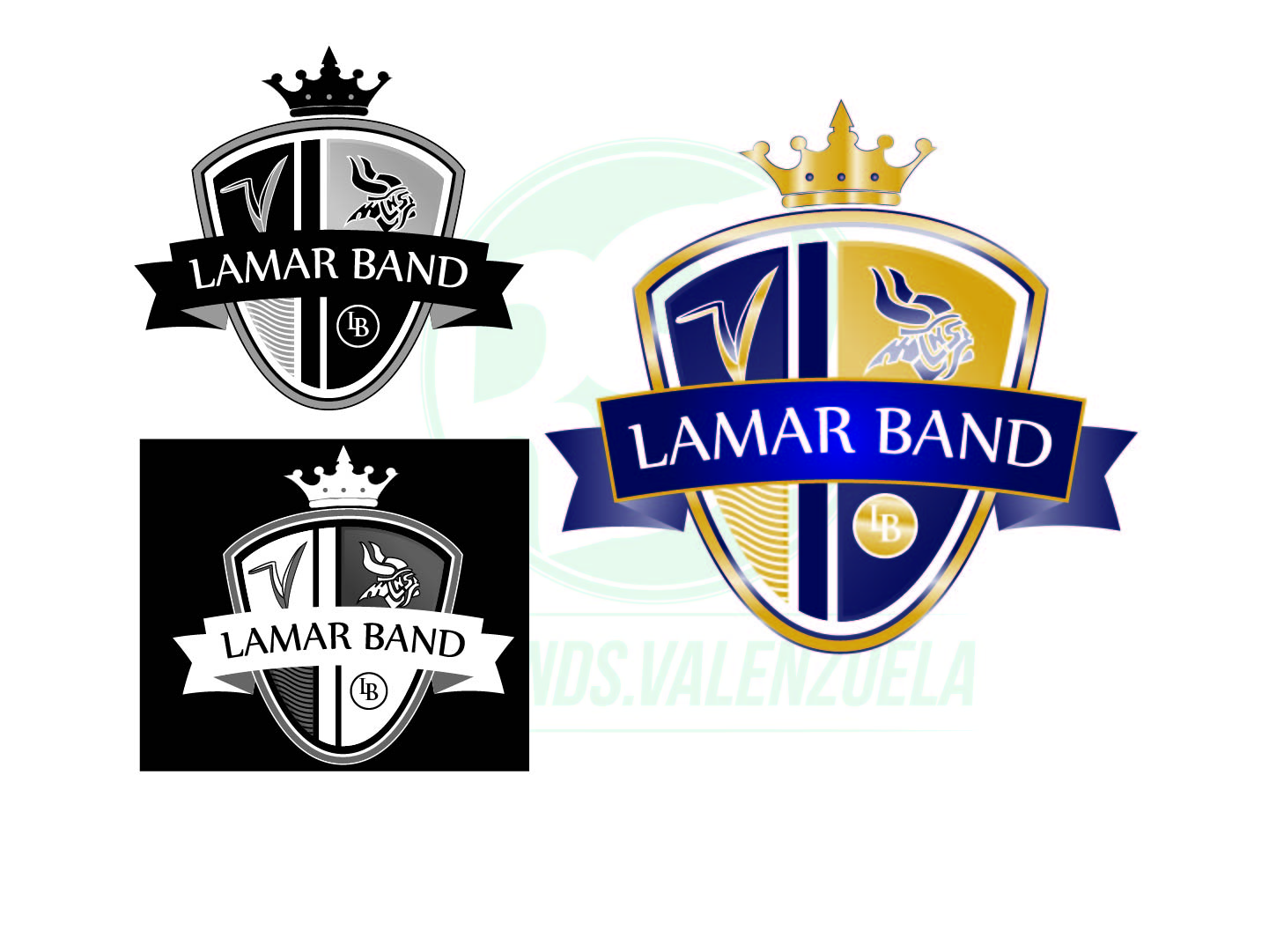 Logo Design by Raymond Valenzuela for Arlington Independant School District - Lamar HS | Design #2680052