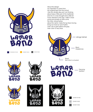 Logo Design by askatanoto.com for Arlington Independant School District - Lamar HS | Design: #2619245