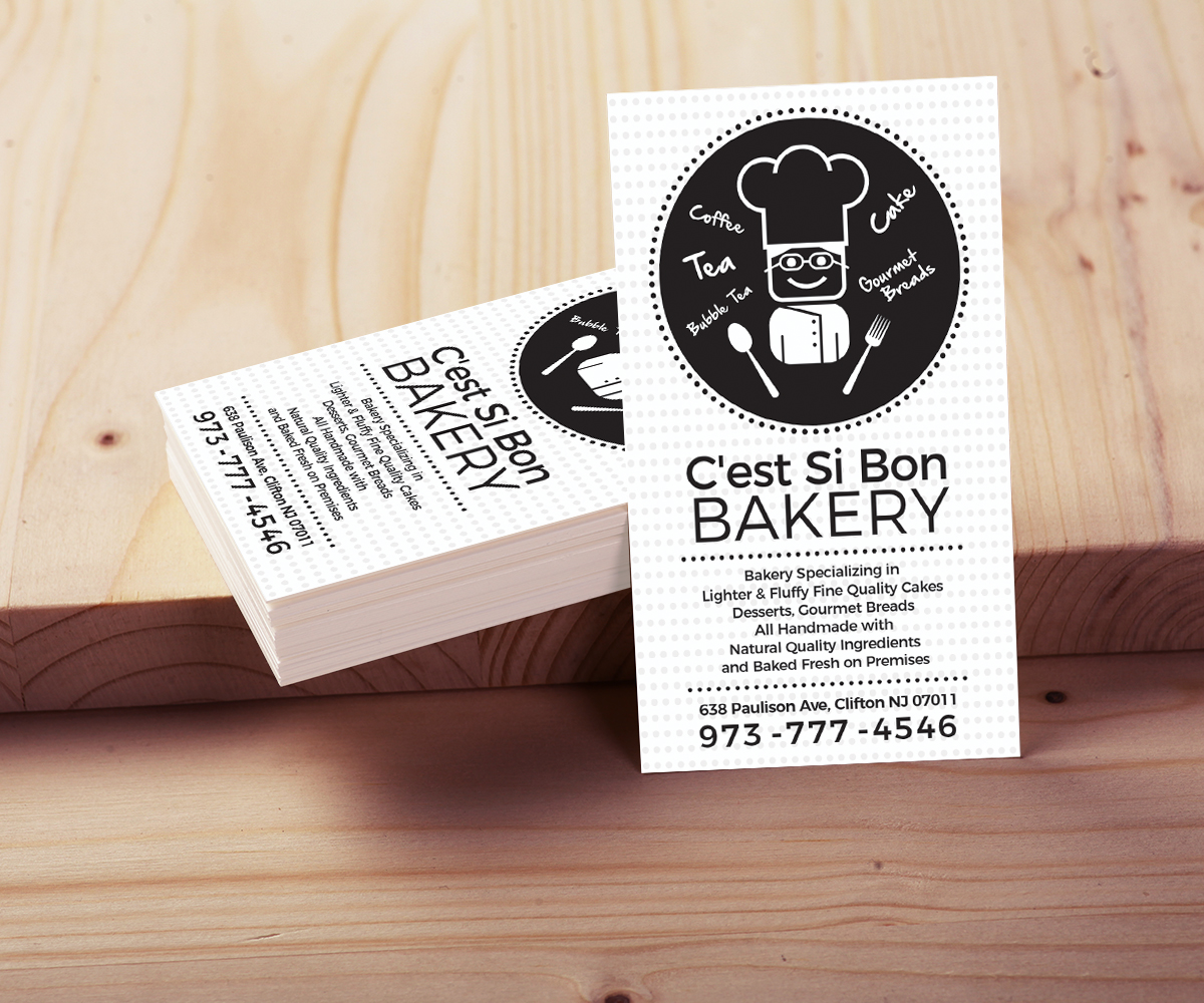 Business Card Design by Ethien for cest si bon | Design #14580475