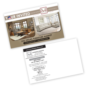 Postcard Design by KreativeDesk for Marshfield Furniture | Design #14572048