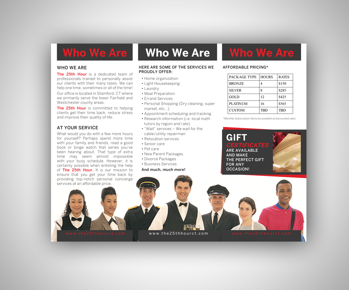 Brochure Design by Nebojsa Aleksic for this project | Design #14583398