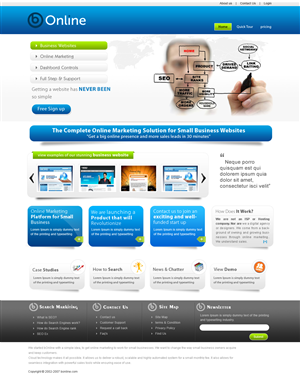 Web-Design von webxvision für bOnline Ltd. | Design #565004