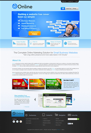 Web-Design von AriefK für bOnline Ltd. | Design: #566525